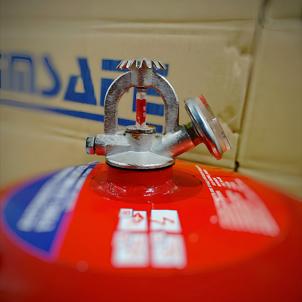 Automatic fire extinguisher dcp 6kg