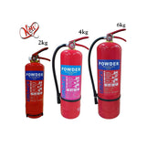 Fire Extinguisher 2kg-4kg-6kg Dcp (Dry Chemical Powder)