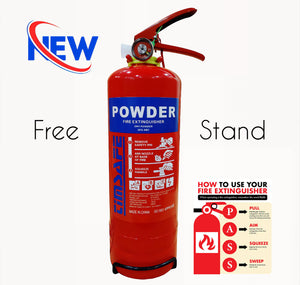Fire Extinguisher 2kg Dcp (Powder)