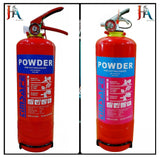Pack of 2 Fire Extinguishers Dcp 2kg China/Japanese